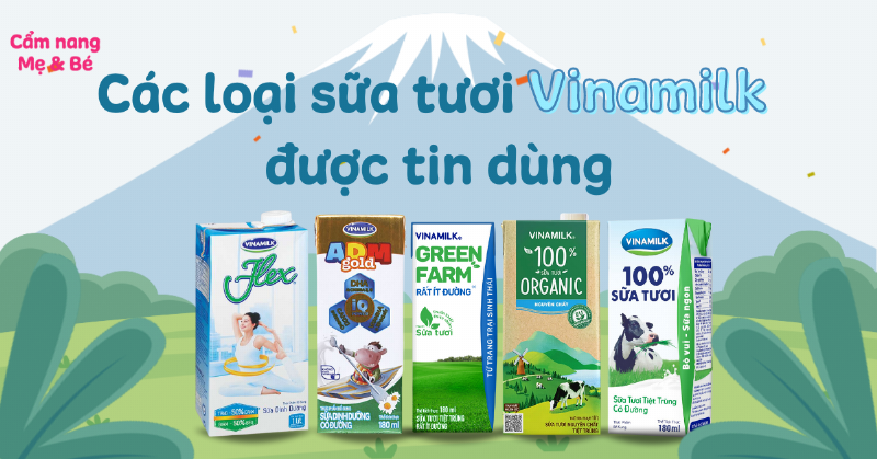 So sánh sữa Vinamilk Flex với các loại sữa khác