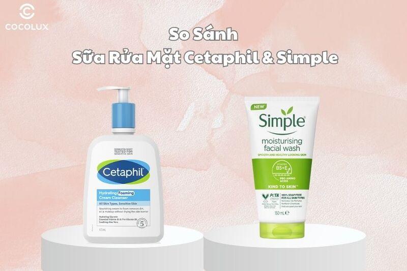 Sữa rửa mặt Simple cho các mệnh