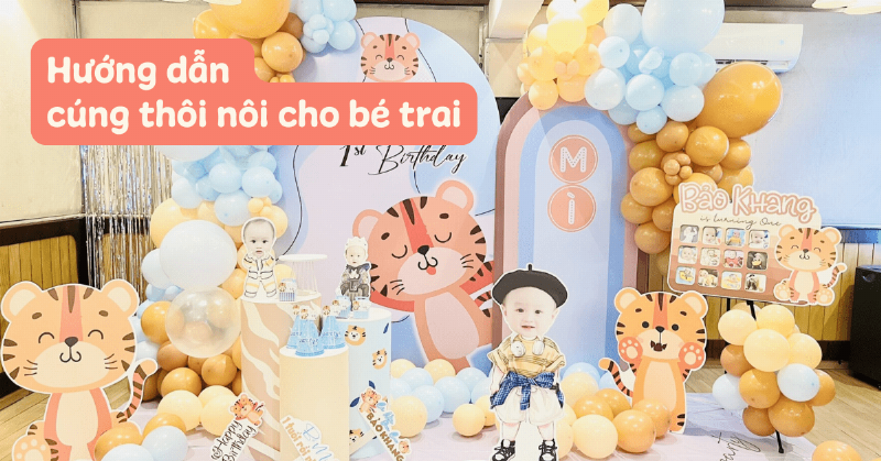 Thỉnh Ông Địa Thần Tài Cho Bé Mới Sinh