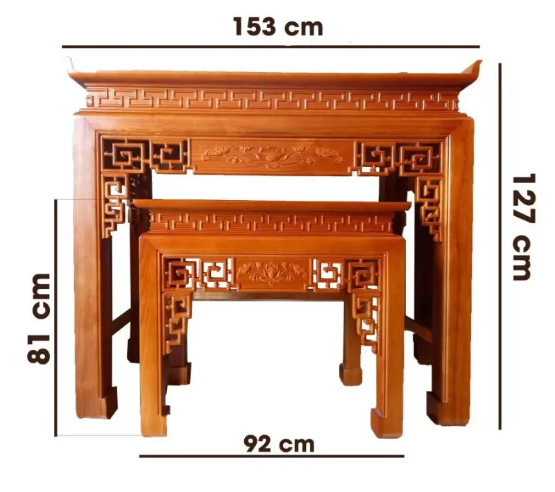 Tự đo kích thước bàn thờ