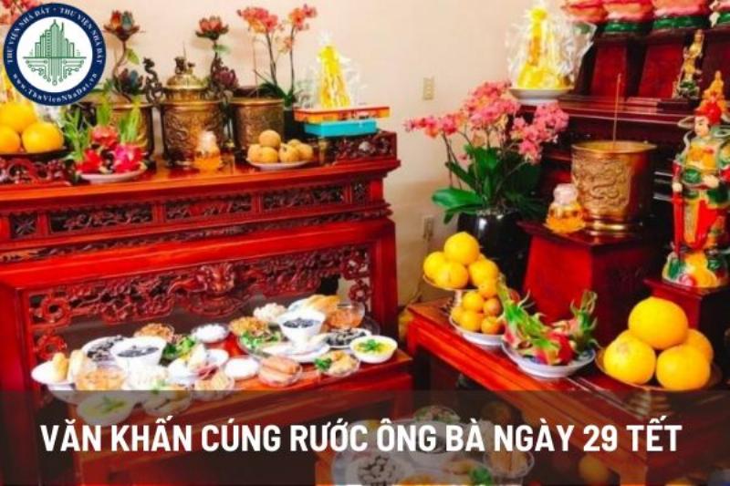 Nghi Thức Truyền Thống Văn Khấn Ông Bà Chủ Đất