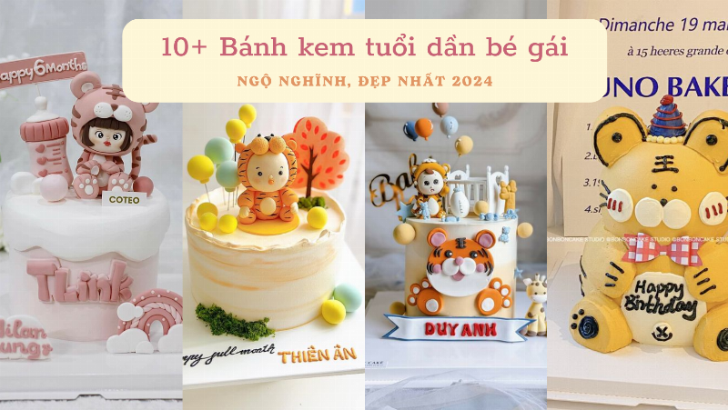 Bánh kem hình con hổ biểu tượng may mắn