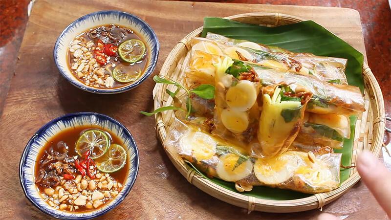 Cuốn Bánh Tráng Sốt Me