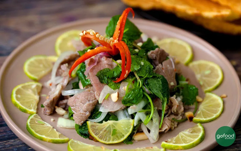 Gỏi bò tái chanh