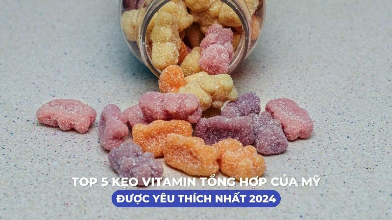 Kẹo dẻo vitamin tổng hợp của Mỹ cho người lớn