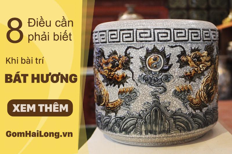 Lựa chọn hương cho bát hương