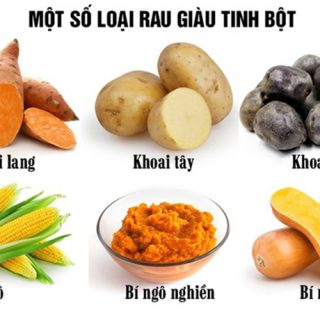 Rau Chứa Tinh Bột